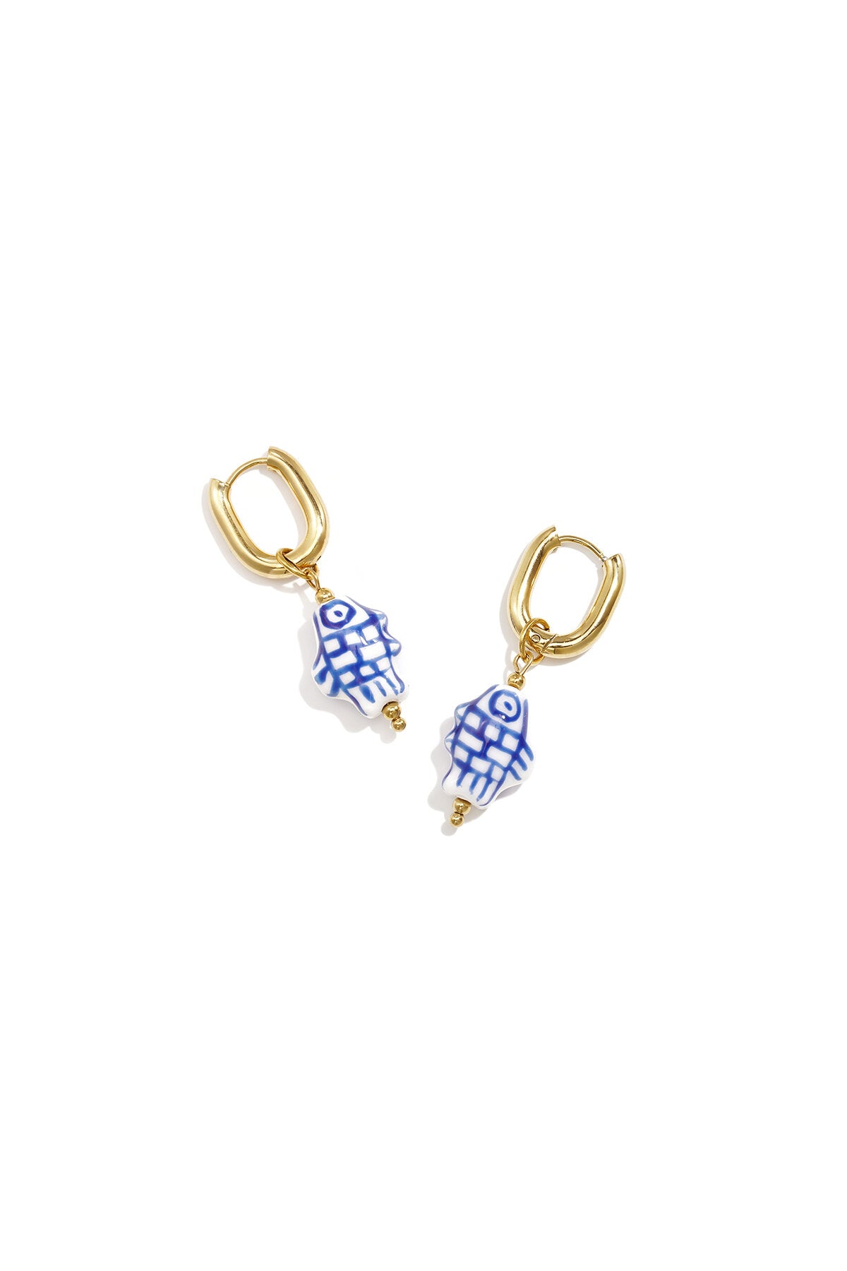 Oorbellen blue