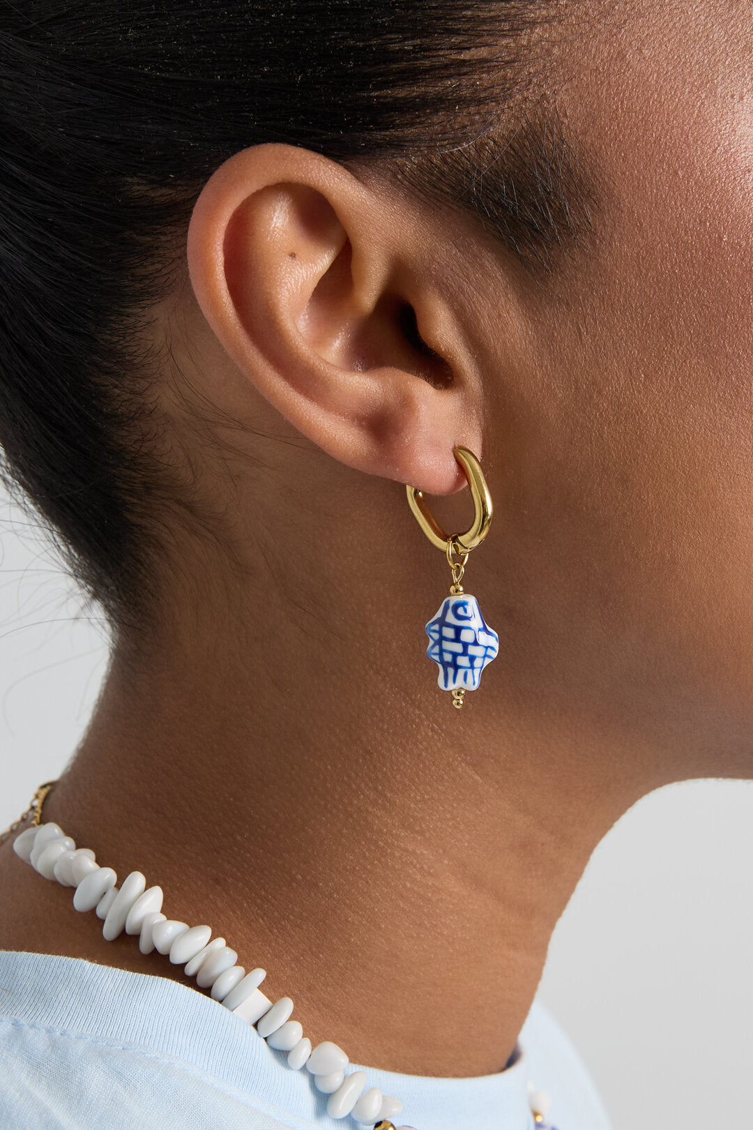 Oorbellen blue